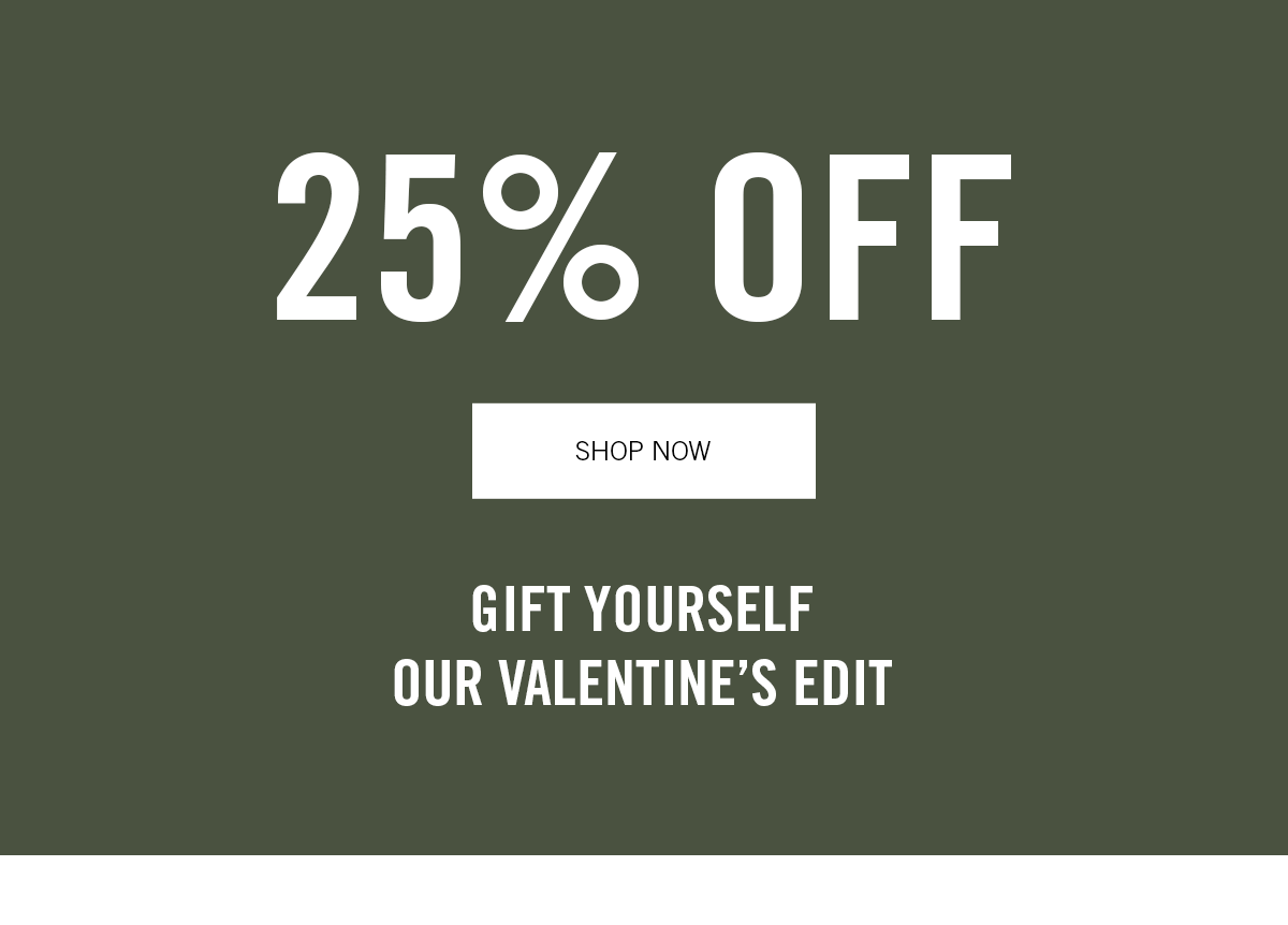 25% off selected styles