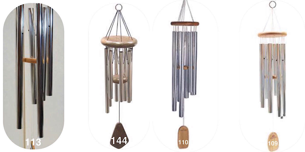 Windchimes 113, 144, 110, & 109