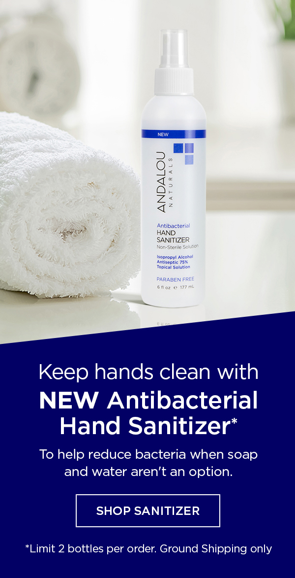 Shop NEW Antibacterial Hand Sanitizer