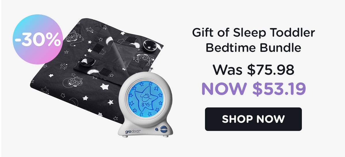 Gift of Sleep Toddler Bedtime Bundle - NOW $53.19