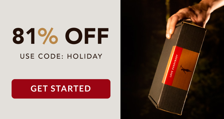 81% Off Use Code: HOLIDAY