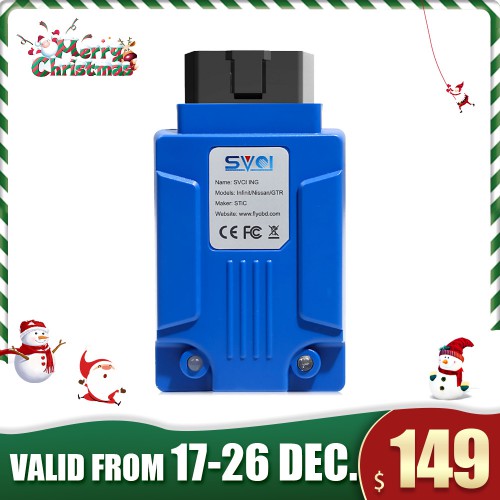 [Xmas Sale] (US, UK Ship No Tax) SVCI ING for Infiniti Nissan GTR J2534 Diagnostic Tool Replace Consult III Plus