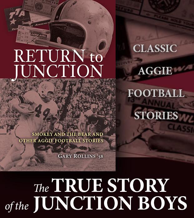 Promotional image for Return to Junction Smokey and the Bear and Other Aggie Football Stories By Gary Rollins Classic Aggie Football Stories The True Story of the Junction Boys