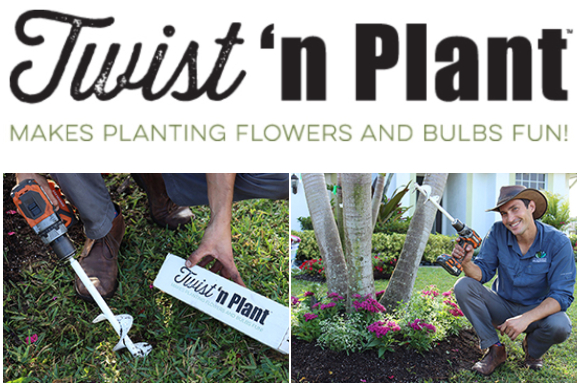 Twist ''n Plant gardening auger