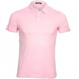 Relaxed Polo Shirt, Soft Pink