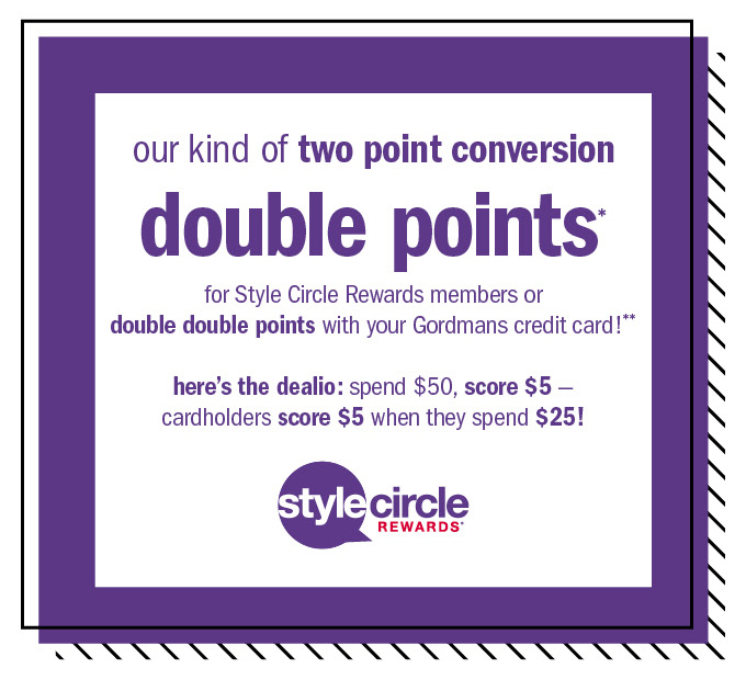 Our kind of two point conversion double points*