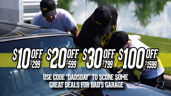 Save $10 Off $299+, $20 Off $599+, $30 Off $799+, $100 Off $1,599 Orders - Promo Code: DADSDAY