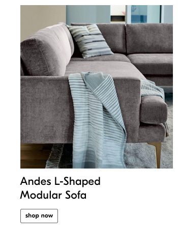 Andes L-Shaped Modular Sofa