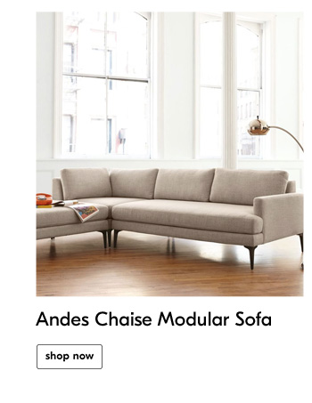 Andes Chaise Modular Sofa