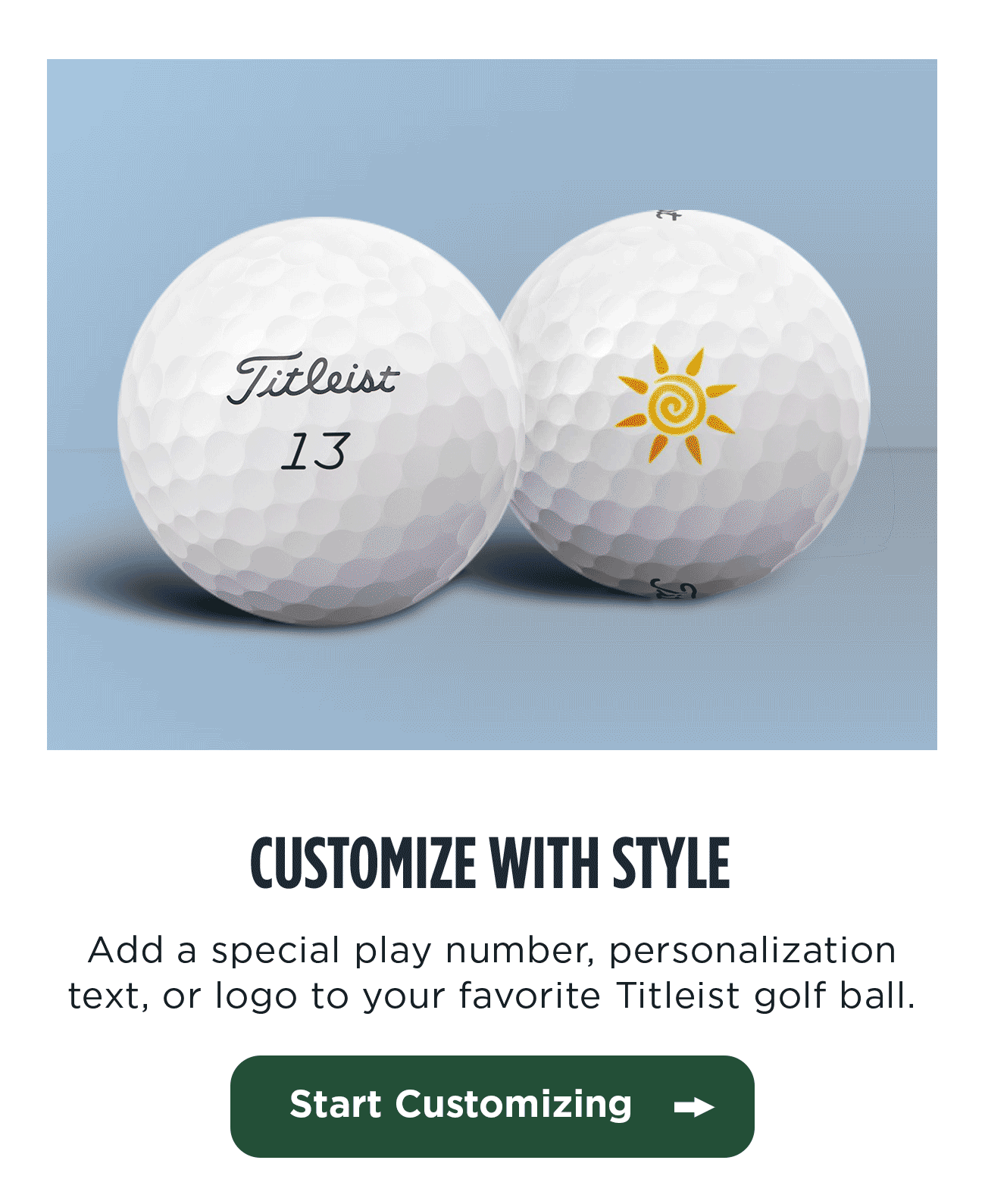 Shop Custom Golf Balls