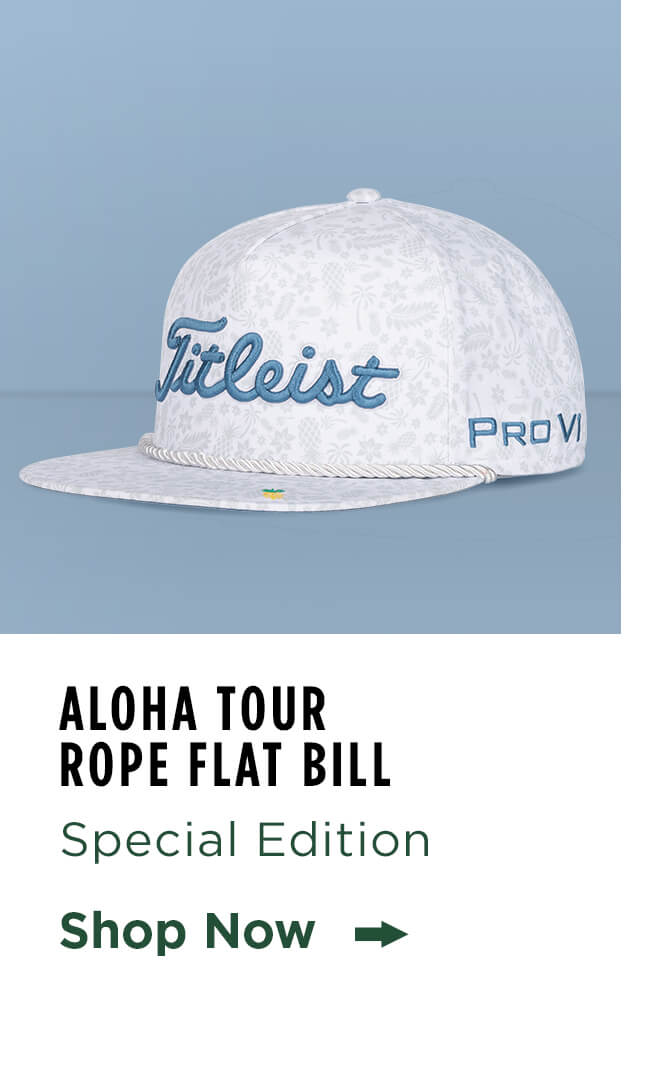 Shop Aloha Tour Rope Flat Bill