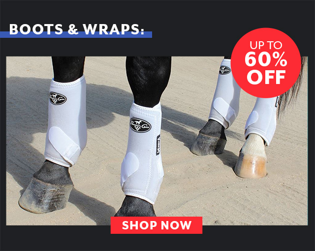Up to 60% off Boots & Wraps