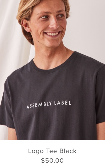 Logo Tee Black | Assembly Label