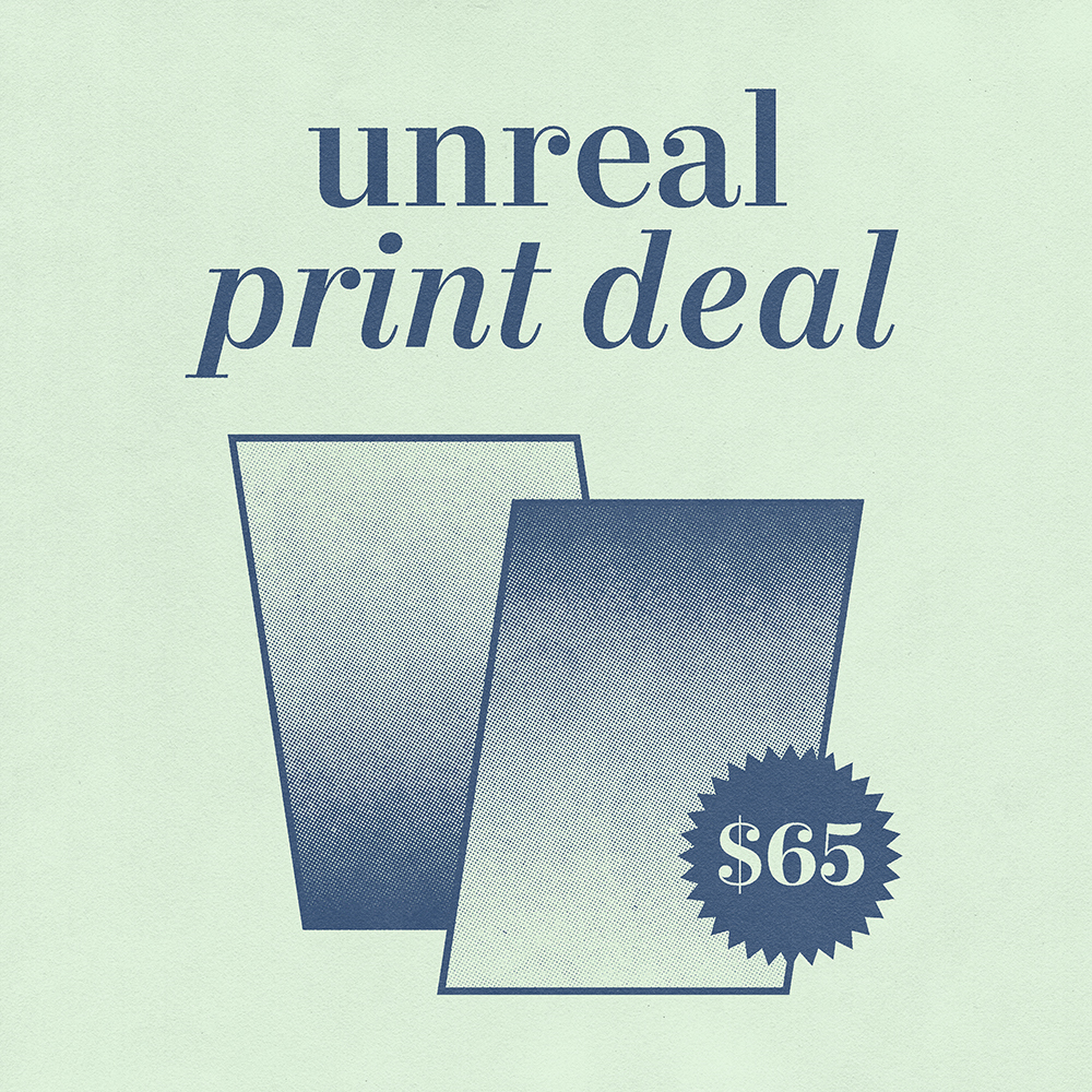 Unreal Print Deal promo image