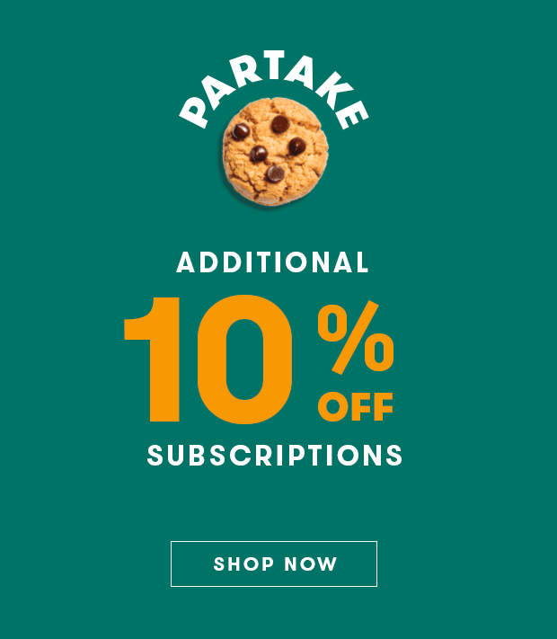 Take 10% Off on partakefoods.com with the Thanksgiving Sale.