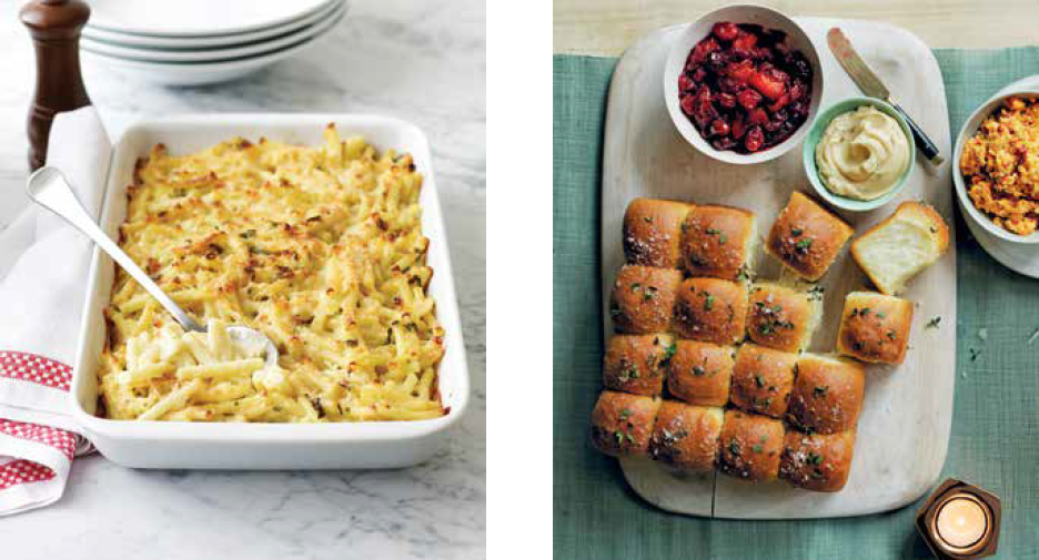 Macaroni and Cheese, House Rolls