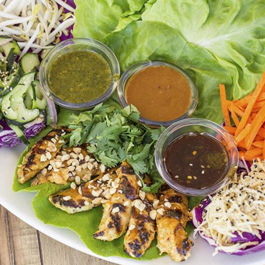 The Cheesecake Factory lettuce wraps