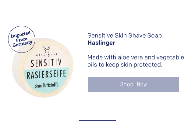 Sensitive Skin Shave Soap - Haslinger