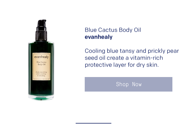 Blue Cactus Body Oil - evanhealy