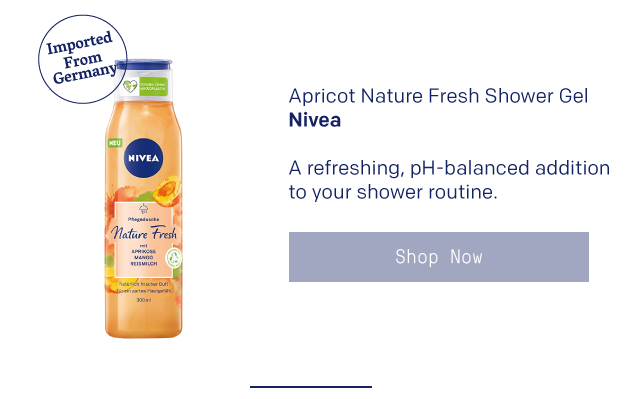 Apricot Nature Fresh Shower Gel - Nivea
