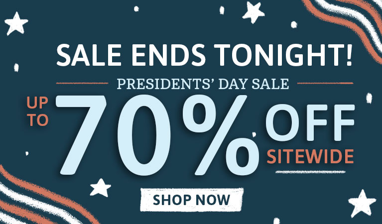 Up To 70% OFF site wide