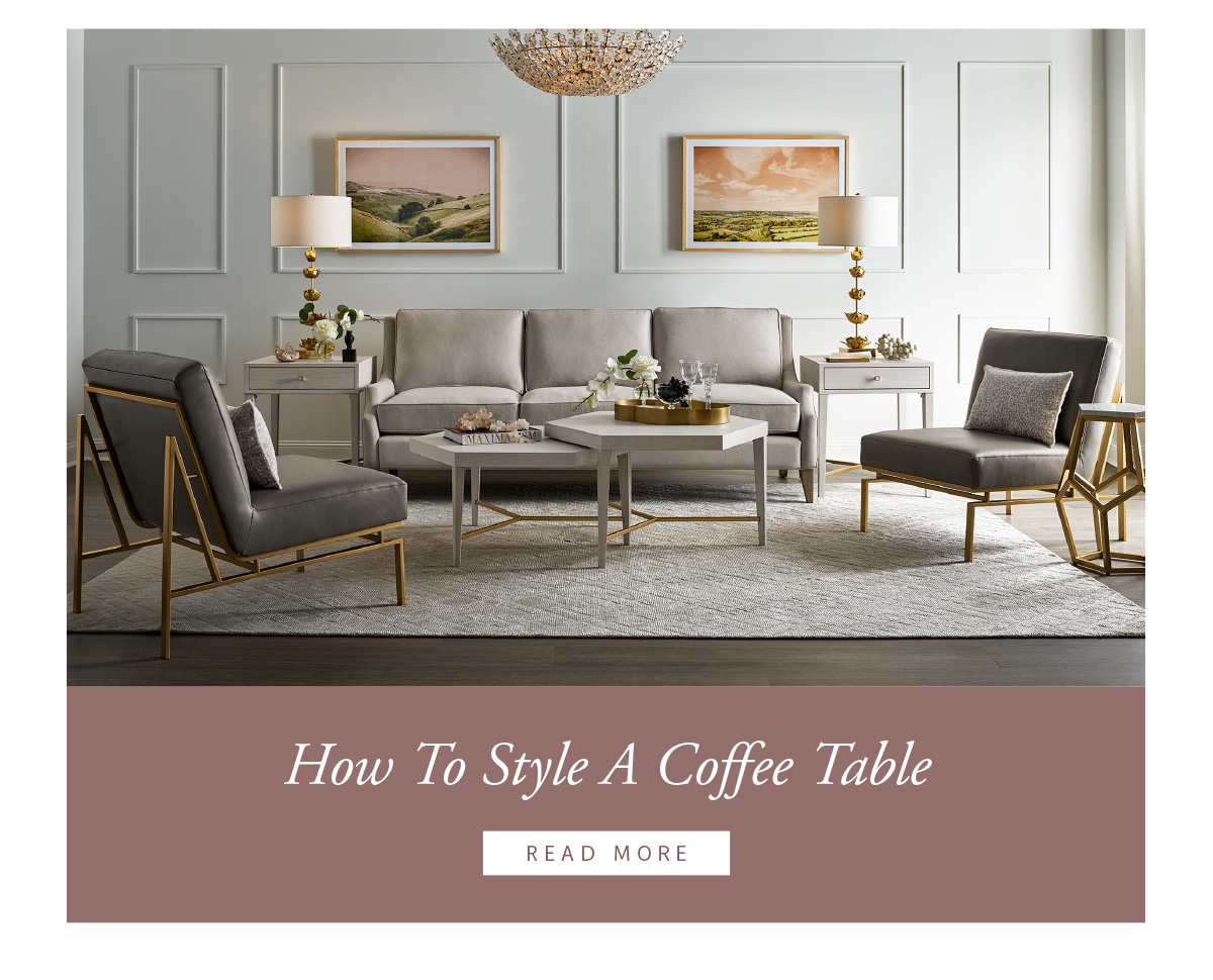 How to Style a Coffee Table
