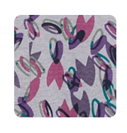 Starshine Patterned Jersey Dress