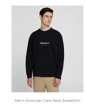 Men’s American Crew Neck Sweatshirt 100% Cotton
