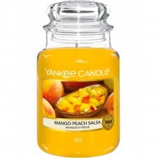 Mango Peach Salsa Large Jar Candle