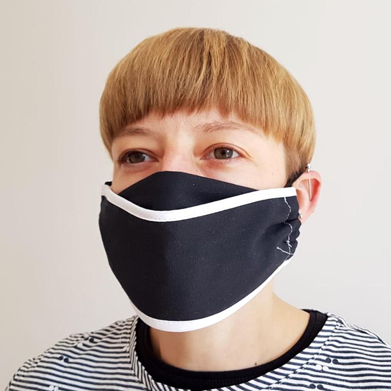 Reuseable face mask Adult - origami