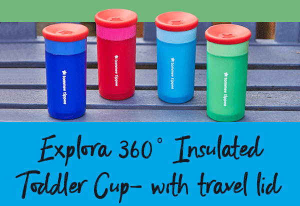 Explora 360 Insulated Toddler Cup - With Travel Lid