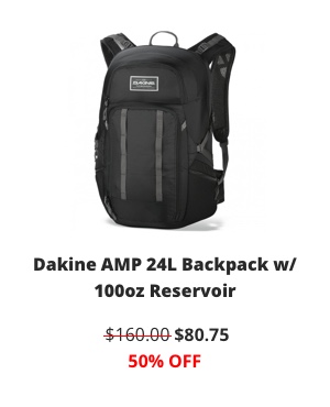 Dakine AMP 24L Backpack w/ 100oz Reservoir