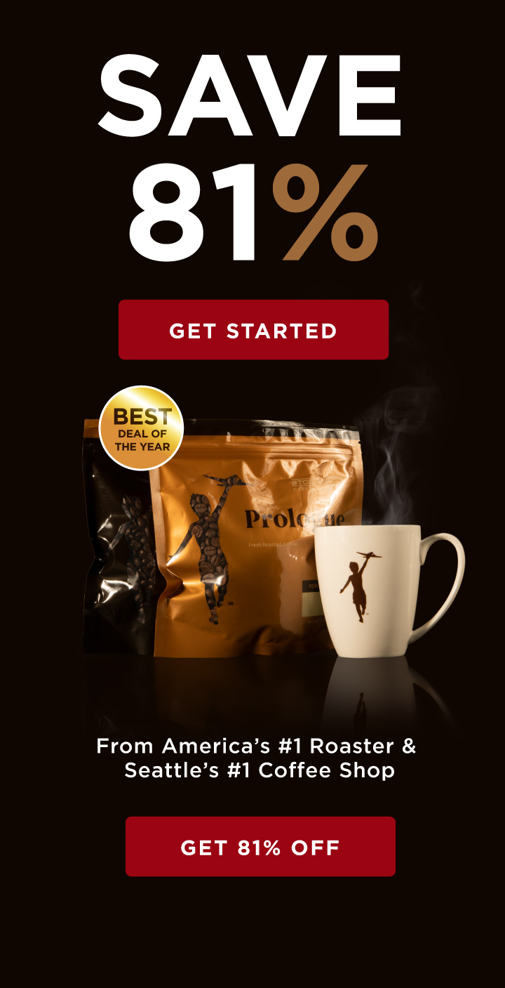 Save 81% Off on fresh coffee from America''s #1 Roaster & Seattle''s #1 Coffee Shop