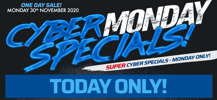 Cyber Monday Specials