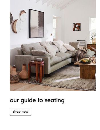 our guide to seating