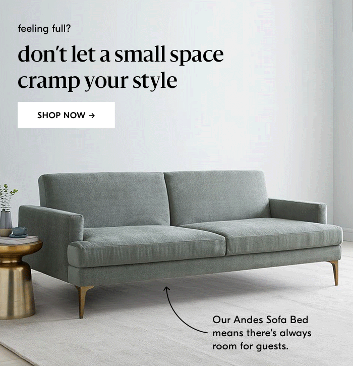 don’t let a small space cramp your style