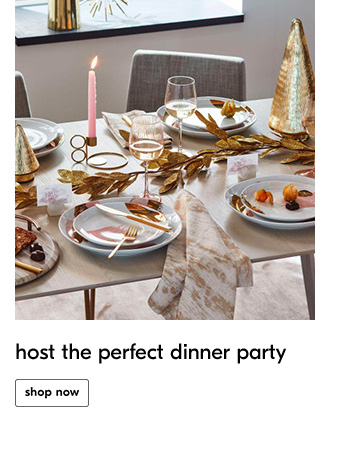 host the perfect dinner party
