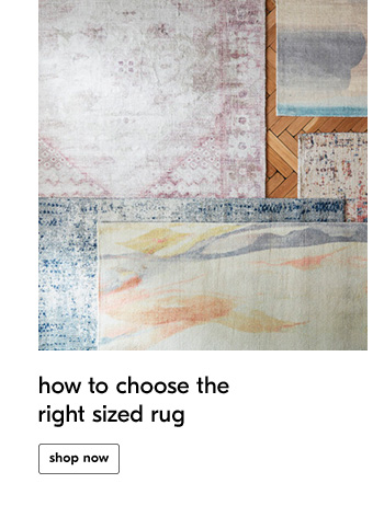 how to choose the right sized rug
