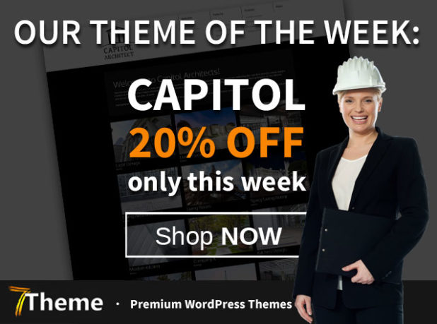 Theme of the Week: Capitol
only this week 20% off