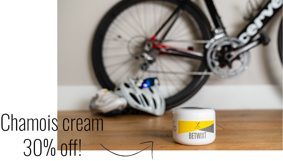 All-natural anti-chafe cream