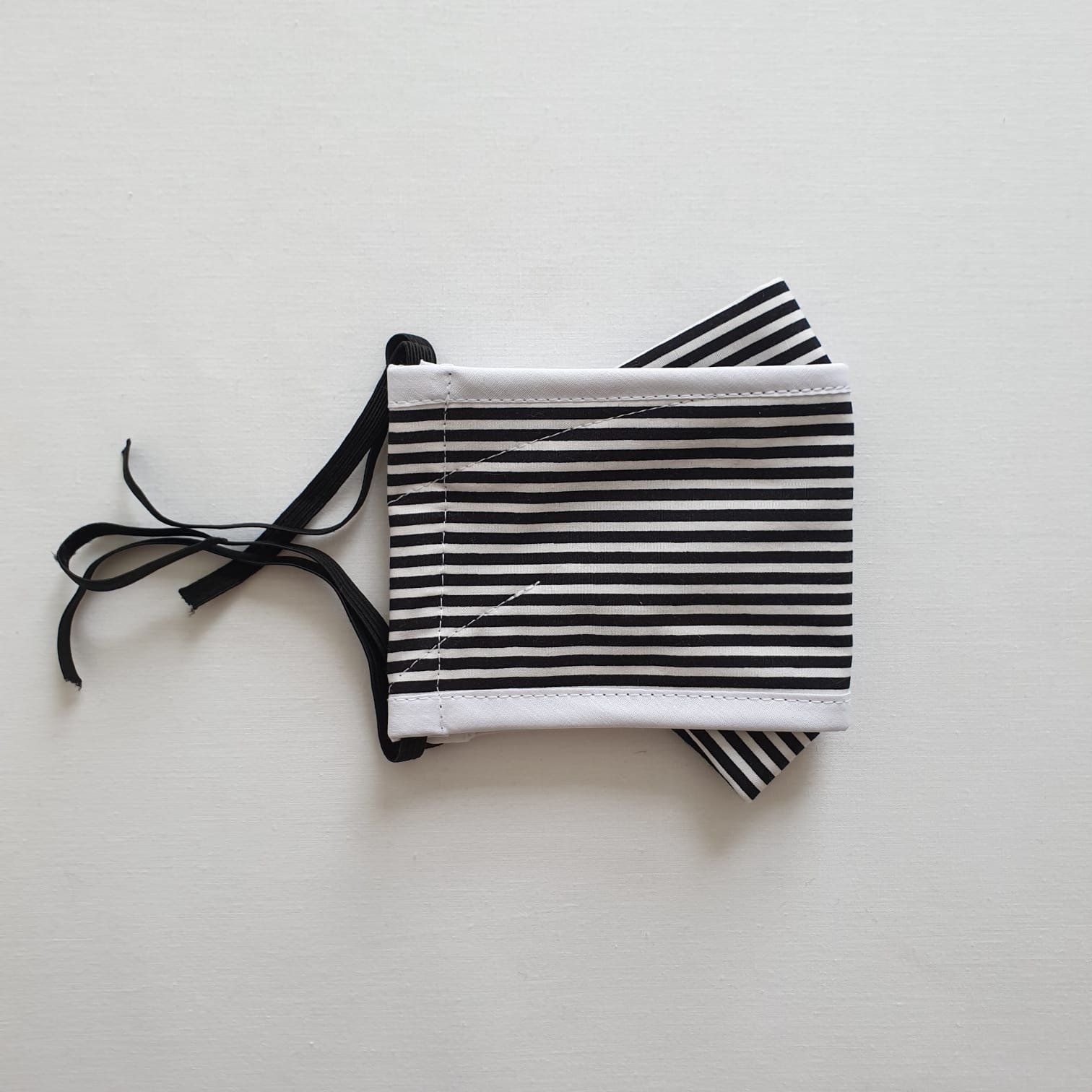 Reuseable face mask Adult - pinstripe origami