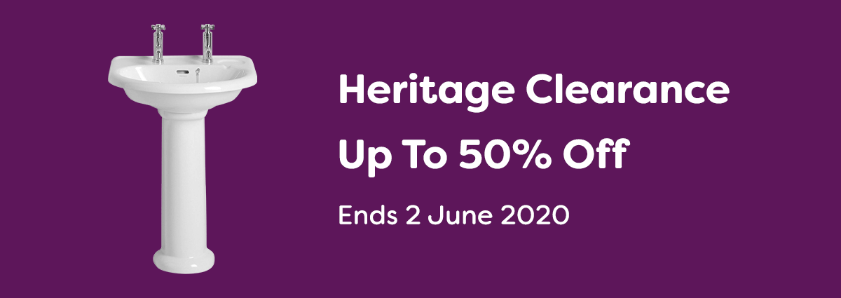 Heritage Clearance up to 50% off