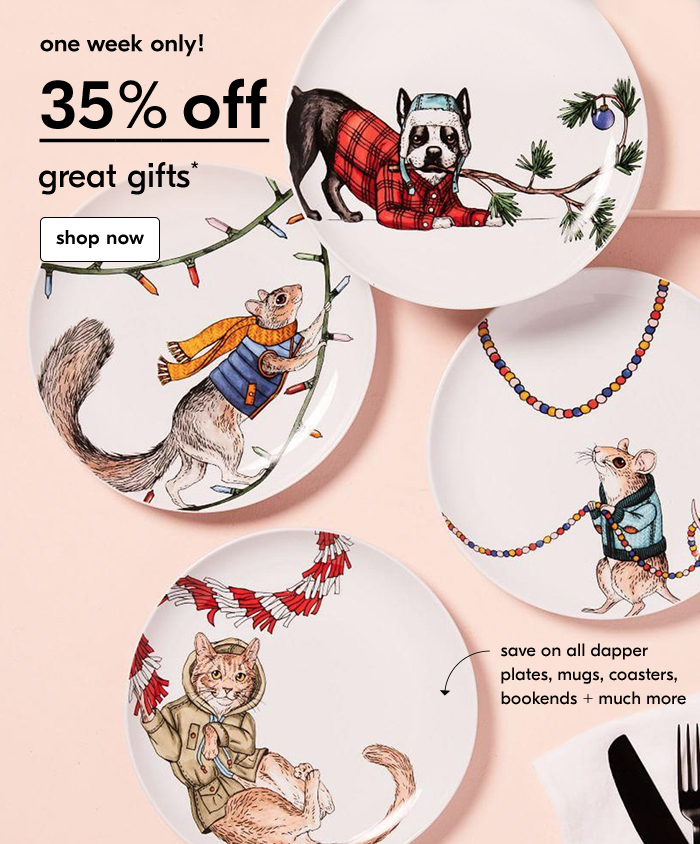 35% off great gifts*