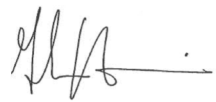 Glenn Harris Signature
