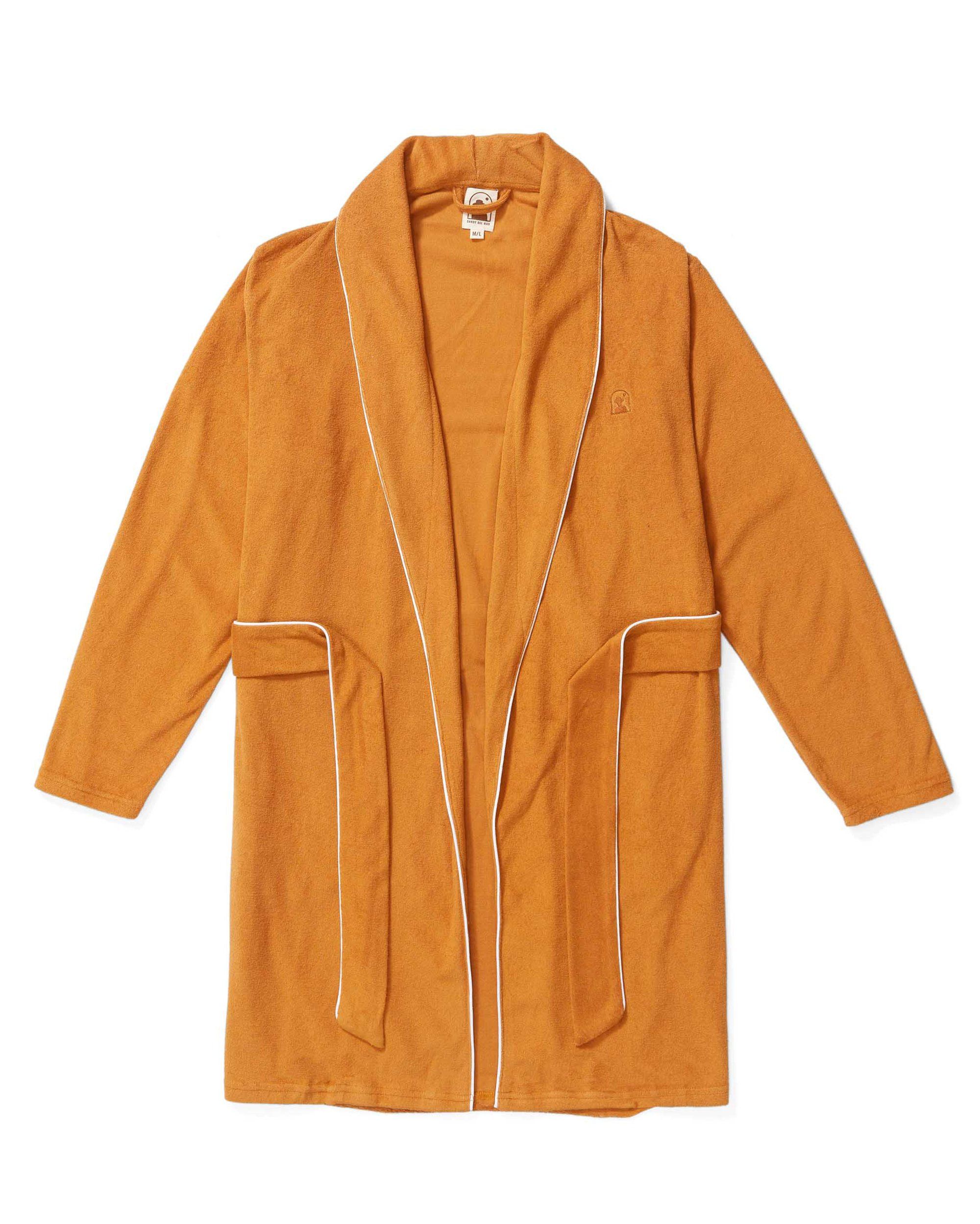 Image of The Tropez Terry Cloth Robe - Burnt Sienna