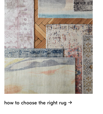 How to choose the right rug