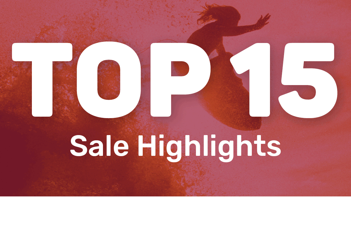 Top 15 Sale Highlights