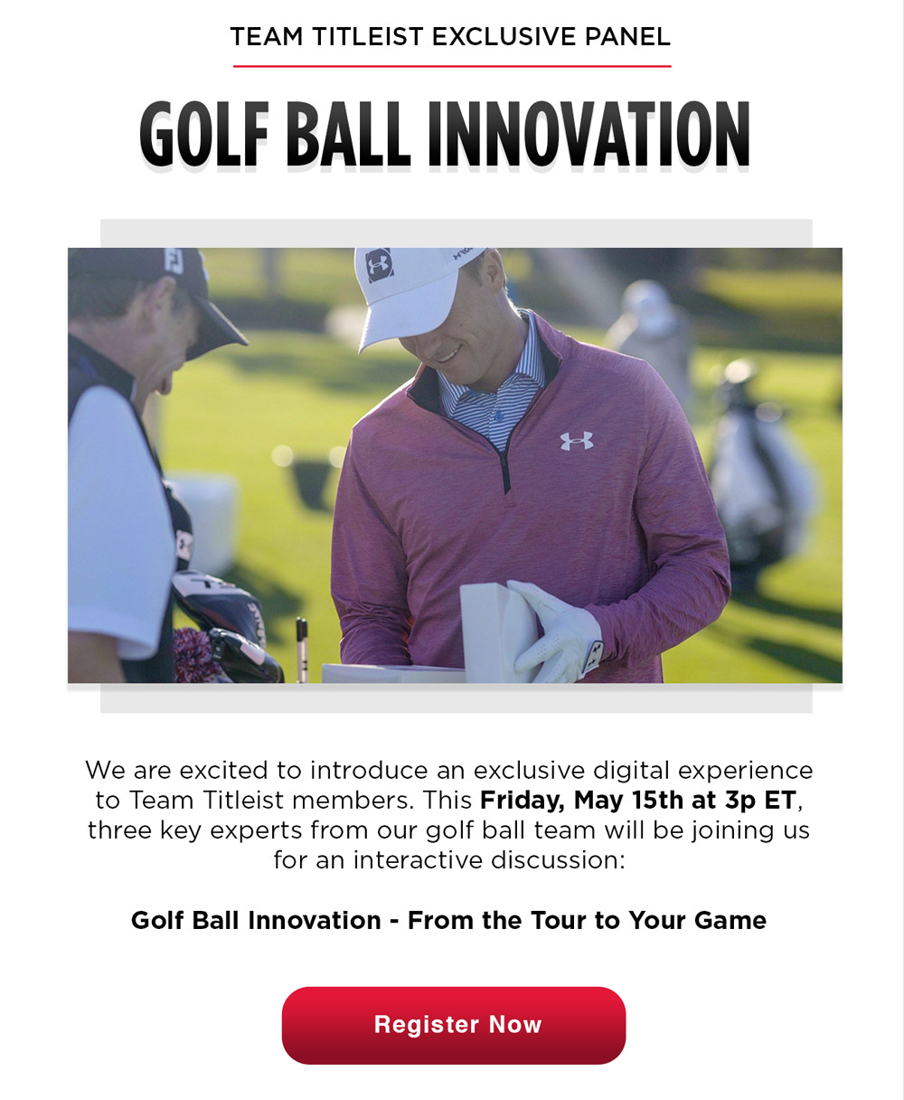 Exclusive Team Titleist Panel: Golf Ball Innovation