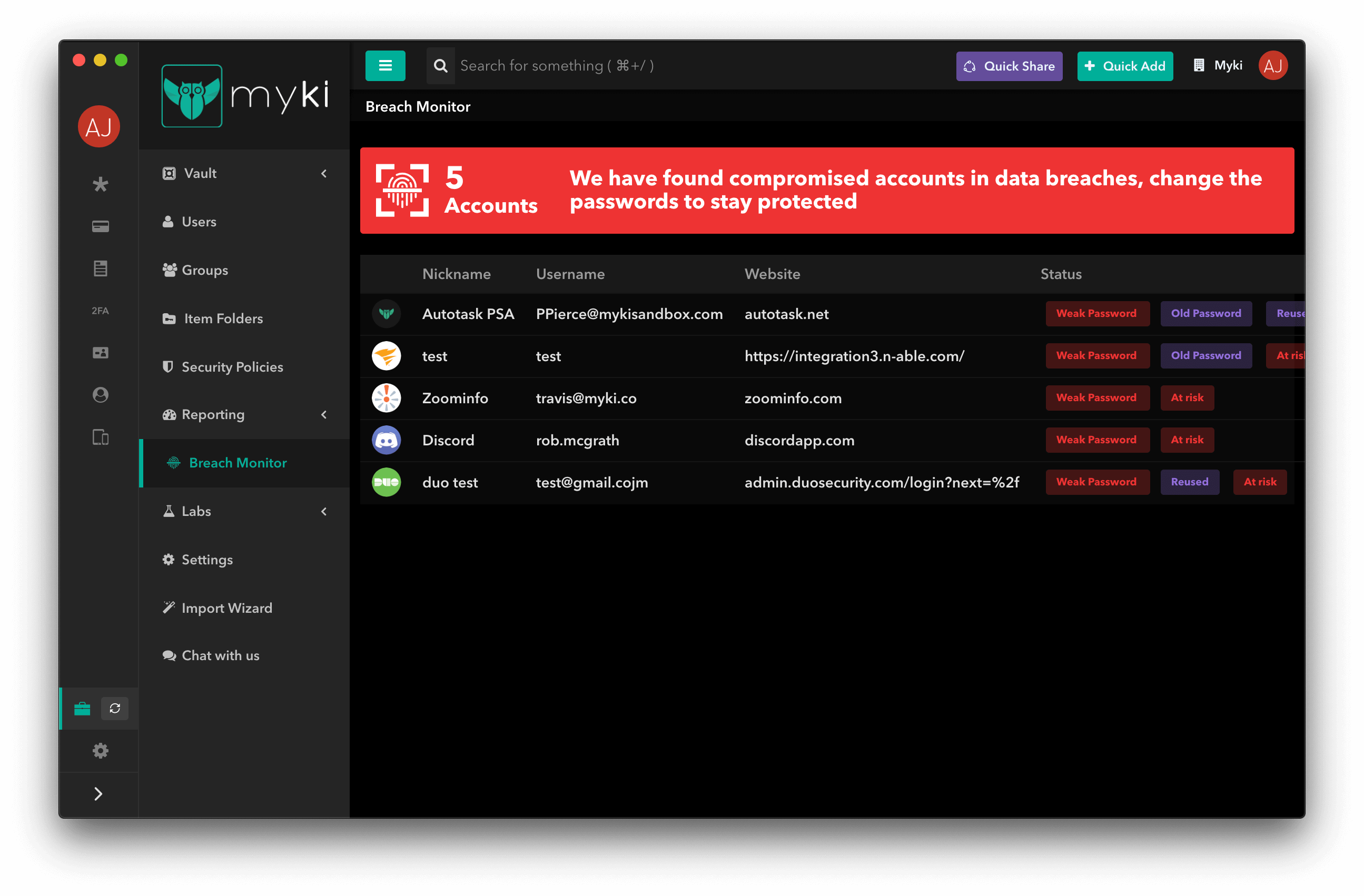 Announcing our Digital Identity Monitoring Track