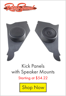 RetroSound Kick Panels with Speaker Mounts - Starting at $54.22